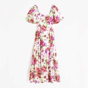 📣 LAST CALL‼️ Abercrombie & Fitch | Hardware Puff Maxi Dress 👗